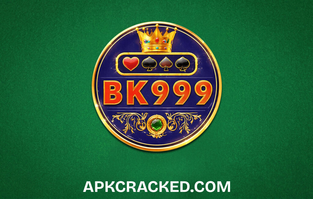 A clear view of the BK999 Game Logo showing the BK999 Text in a circular Frame.