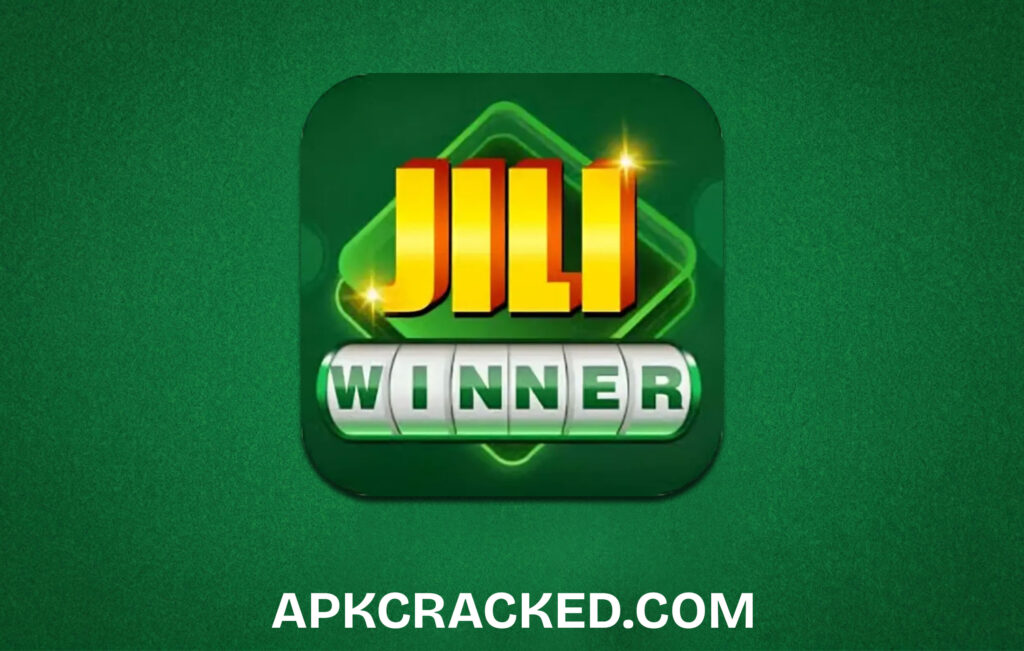 The vibrant home screen of the JILI Winner Game app featuring various slot machines and the EasyPaisa deposit icon.