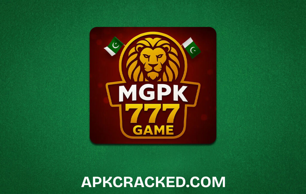MGPK777 Game app interface showing the latest version dashboard for Android users.