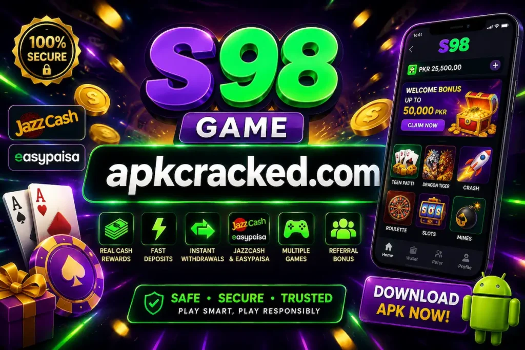 S98 Game Logo Icon