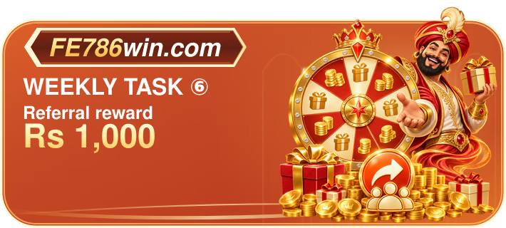 FE786WIN Weekly Reward Rs 1000